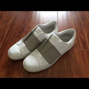 Vince white leather sneakers size 7